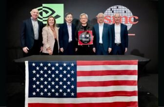 NVIDIA exhibits off its first Blackwell wafer manufactured within the US