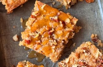 APPLE PECAN SQUARES – The Southern Woman Cooks