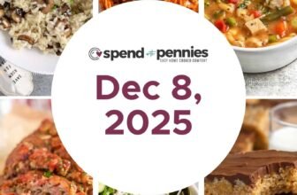 Weekly Meal Plan Dec 8, 2025