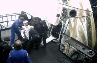 ISS mission splashes down after medical subject