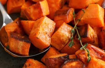 Roasted Candy Potatoes